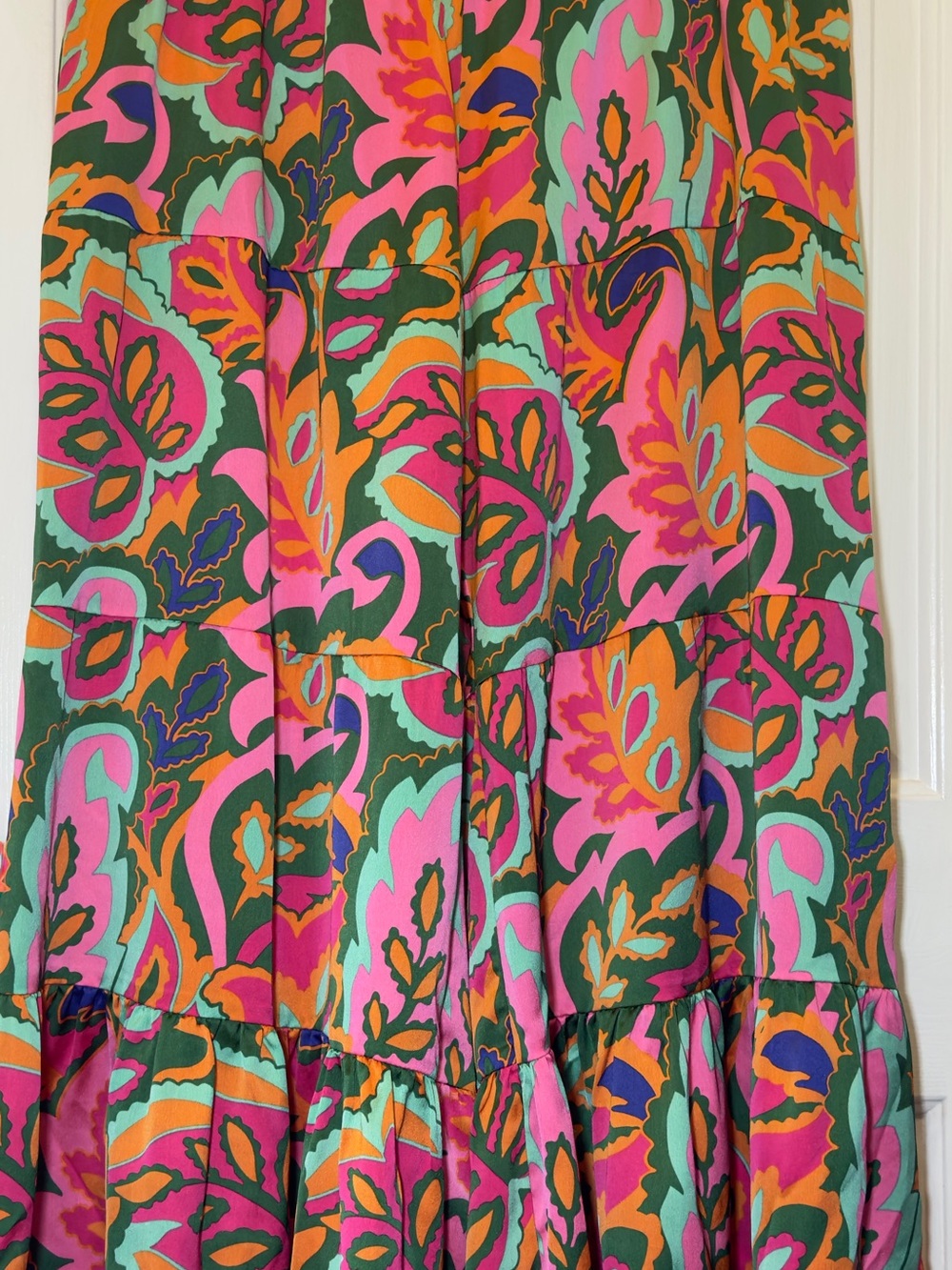 Sugarlips Pink Multi Floral Wide-Leg Palazzo Pants - Picture 2 of 2